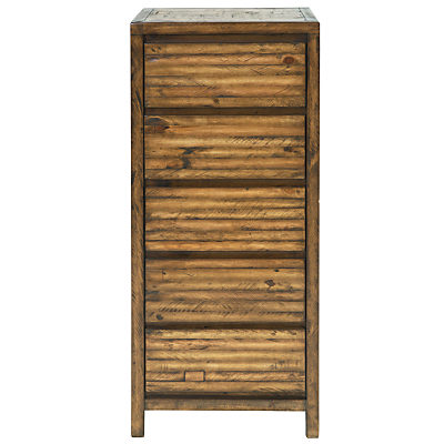 Willis & Gambier Boardwalk 5 Drawer Tallboy Chest, FSC-certified Pine